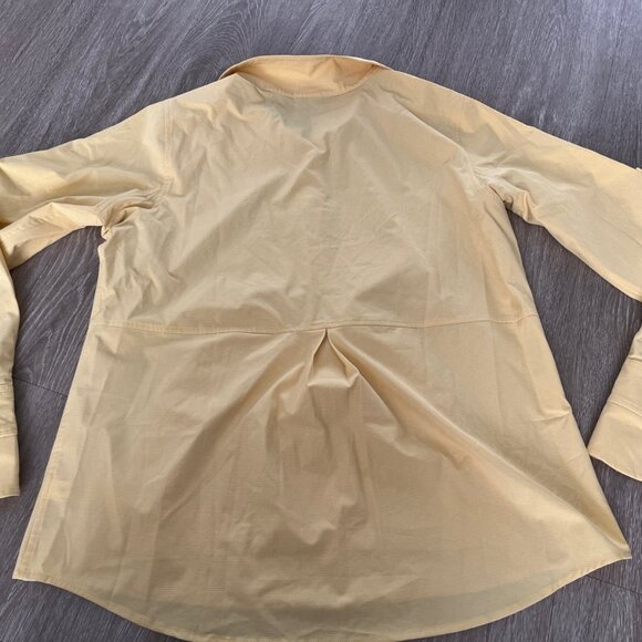 Duluth Trading Co Sol Survivor Sun Protection Tunic Womens M UPF Hiking Yellow - Picture 5 of 5